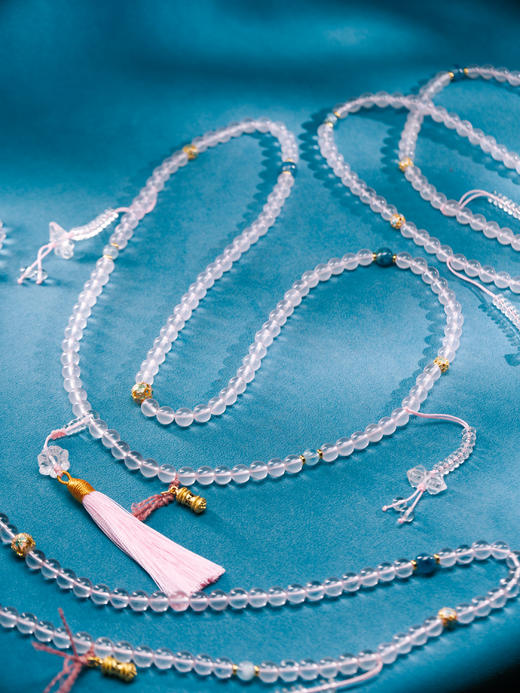 迷罗元和堂 粉水晶多圈带计数器 珠径0.8 【器悟雅玩】 商品图5