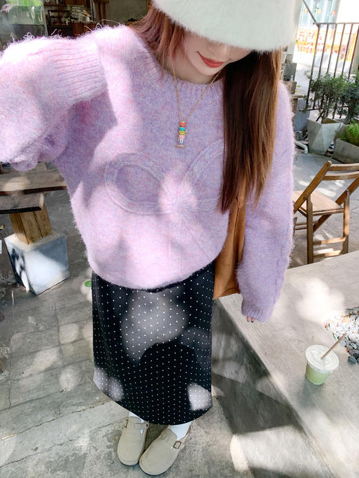 <曾小咸推荐>现货秒杀 ！微信超特价！ 韩系蝴蝶结毛衣 日常219.99 立减130 秒杀89.99！！ 商品图8