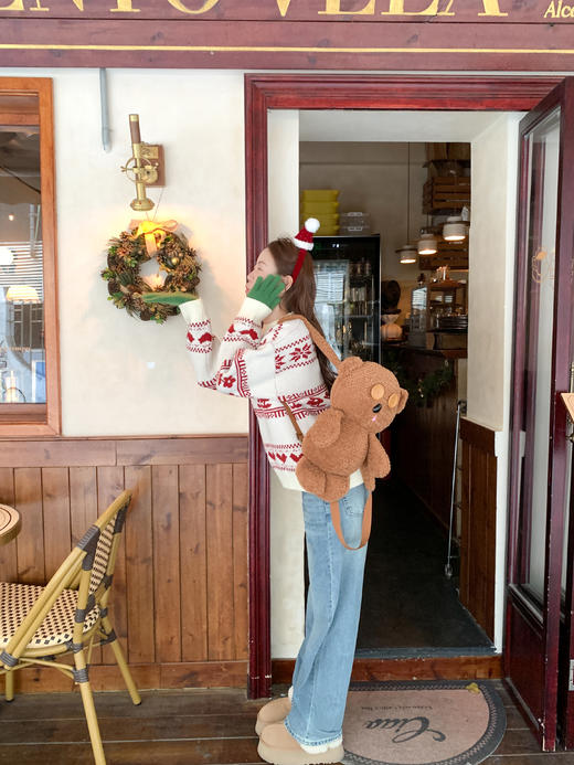 <曾小咸推荐>现货秒杀 ！微信超特价！韩系费尔岛毛衣 日常189.99 立减110 秒杀79.99！！ 商品图7