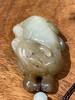 褐沁白玉雕貔貅兽吊坠，顺丰包邮 商品缩略图3
