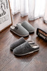 【软底格子家居半托毛鞋181】✅  耐磨防滑老北京棉鞋、毛毛很软很舒服✅  一脚蹬穿脱比较方便，适合中老年人  鞋面不臃肿、底很厚实防滑✅  36-45码 可选 ！  男女款! 商品缩略图2