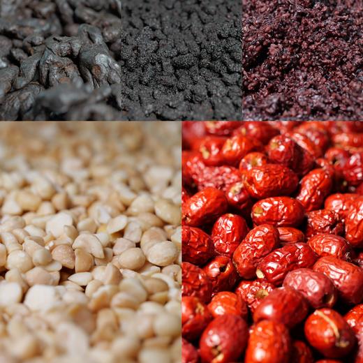 【元气抱富枣】马上变美抱富❗若羌红枣+血糯米+黄精+桑葚+夏威夷果，纯手工制作，不搞复杂添加剂，每一颗抱富枣的成分都能清晰溯源，0防腐剂0香精0色素，甜味都来自食材本身，老人、小孩、孕妇都能放心吃。 商品图6