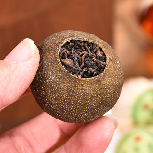 【传统手作！新会小青柑普洱茶礼盒】匠心品质，采用陈年熟普，传统手工工艺制作，送人礼品礼物口粮茶新年春节父亲节节日送礼佳品 商品图3