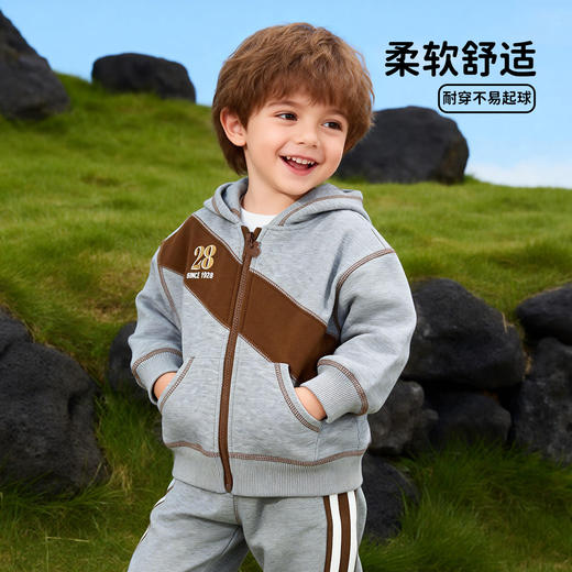 迪士尼米奇印花休闲连帽卫衣XD3DS011 商品图3