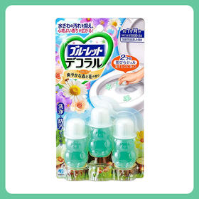 小林制药 马桶花洁厕凝胶(森林花香型) 3支装【一般贸易仓发货】