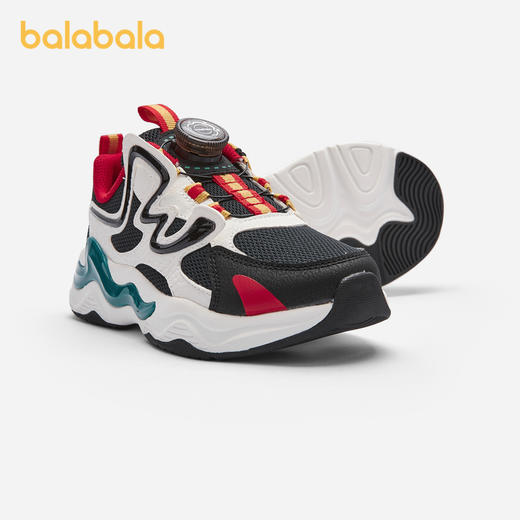 巴拉巴拉童鞋儿童运动鞋男童春秋网布鞋透气慢跑鞋新年生肖跑步鞋 商品图1