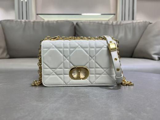 迪奥 Soft Caro 手袋 白色 小号 羊皮（LZ） 商品图0