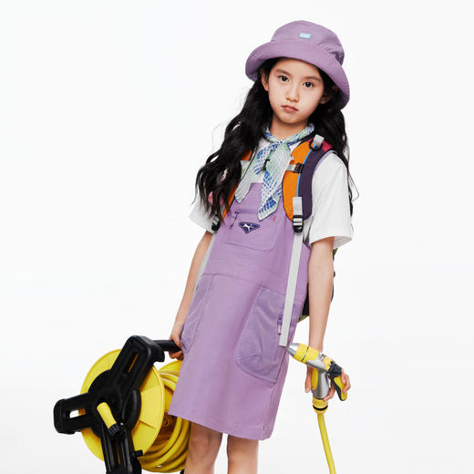 PUMA彪马官方正品 新款儿童夏季连衣裙背带裙时尚潮流洋气 商品图3