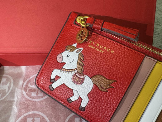 【周末秒杀 直接调价 下单即可】TB马年 新年贺岁款 原单 红卡包来添鸿运啦 商品图1