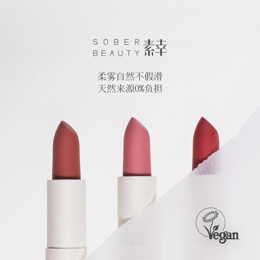 素幸裸感植萃柔雾唇膏 商品图1