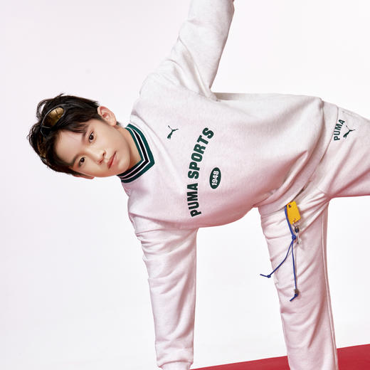 PUMA彪马官方正品 新款儿童男童秋季针织长袖套装学院风休闲 商品图1