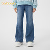 巴拉巴拉童装女童裤子儿童牛仔裤春装长裤甜美喇叭裤子时尚百搭潮 商品缩略图1