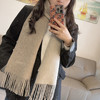 秋冬特惠💰280 爱马仕双面羔羊毛围巾 重磅推荐 商品缩略图0
