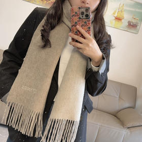 秋冬特惠💰280 爱马仕双面羔羊毛围巾 重磅推荐