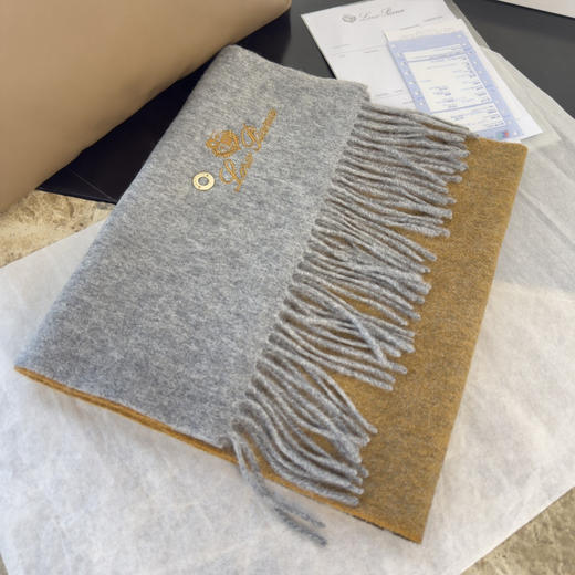 秋冬特惠💰260 诺悠翩雅围巾【拼色小围巾】送人自留都太高大上了 商品图3