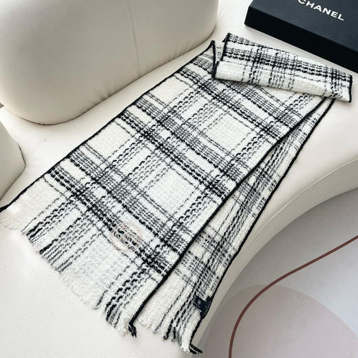 秋冬特惠💰320 香奈儿围巾 实物真心美 披肩 商品图3