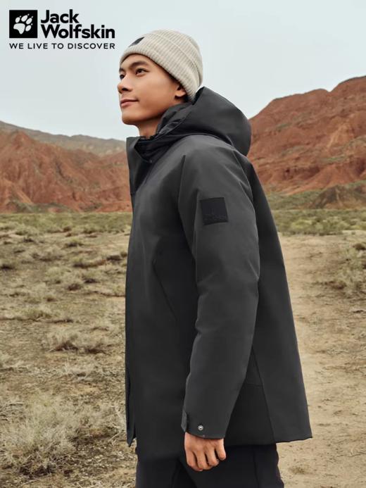 【春上新】【6折】6楼JACKWOLFSKIN狼爪ARCADEN男款750蓬鹅绒防风防水透汽中长款羽绒服5123291-6350吊牌价3699折后2219 商品图0