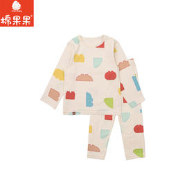 棉果果× LEGO男童女童春秋套装氨棉汗布纯棉满印套头套装L101302226031