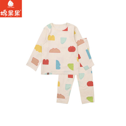棉果果× LEGO男童女童春秋套装氨棉汗布纯棉满印套头套装L101302226031 商品图0