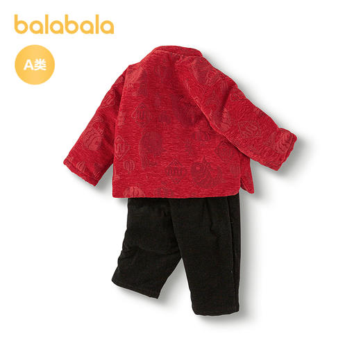 巴拉巴拉童装宝宝套装婴儿男童新中式国风拜年服喜庆可爱柔软舒适 商品图2
