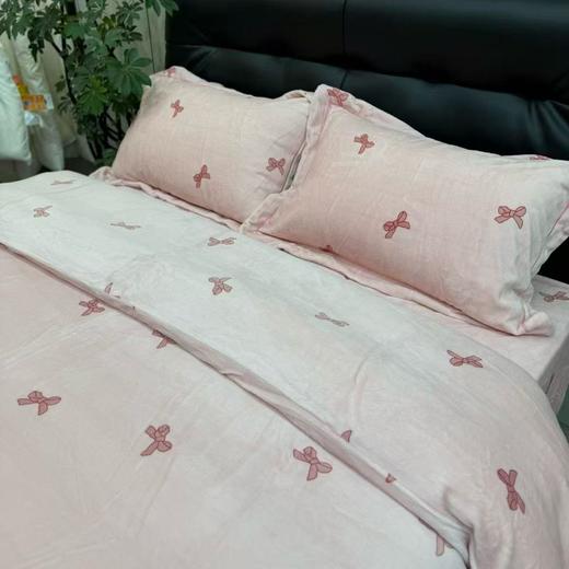 【清仓159元/套】【一套约9斤重】臻棉绒高密度高克重的牛奶绒四件套 【不支持退换货】 商品图3