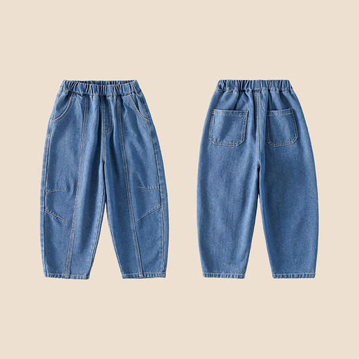 棉花堂耐穿百搭童装牛仔裤 -FD61107 商品图4