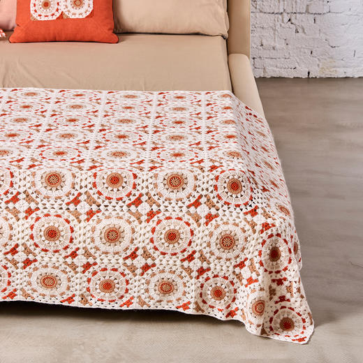 纯手工羊绒钩针毯 SJF95P660A 商品图3