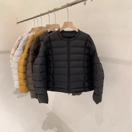 【90白鸭绒  排骨羽绒服】圆领羽绒服宽松外套 商品图3
