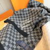 秋冬特惠💰380 LV新款棋盘格围巾 怒赞推荐 手感超好 超级软糯的羊绒围巾 商品缩略图7
