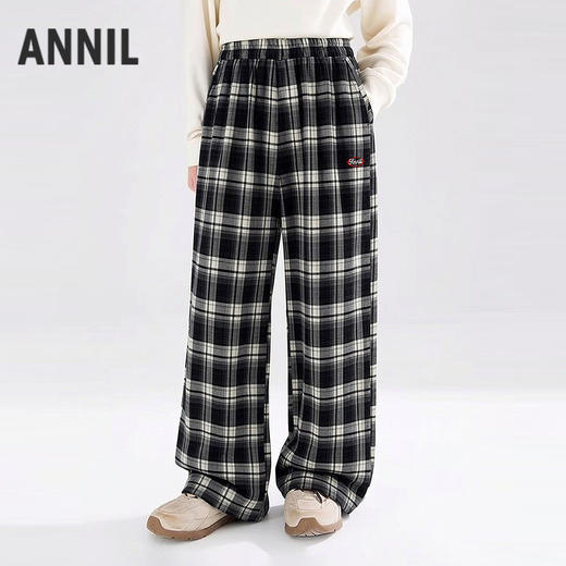 男女童梭织单裤春季新款安奈儿童装EM626674 商品图1