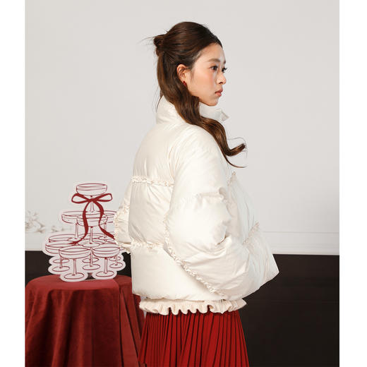 短款休闲韩系花边羽绒服-纪念日百货门店同款168899339 商品图2