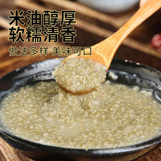 【山西有机黑小米 】源自杂粮之乡忻州 高原有机种植 颗粒饱满 营养丰富 美味又健康 商品图4