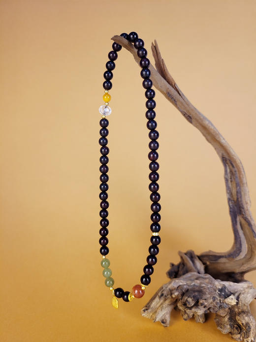 切面水晶s925银镀金2圈手串6mm 商品图2