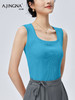 【云感背心】阿菁娜新款三重复合云感背心莱赛尔竹纤维长绒棉裸肌触感透气抑菌F31C301001 商品缩略图6