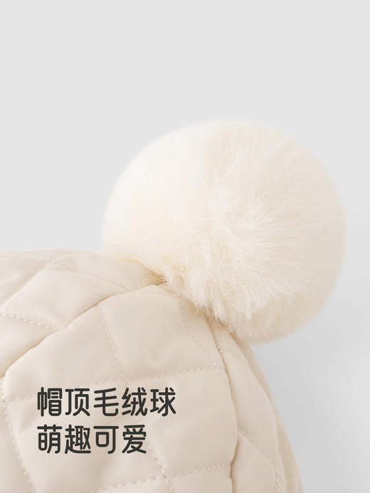 英氏儿童针织帽保暖防风护耳帽户外潮流秋冬新款帽子YRPFJ4R026A 商品图2