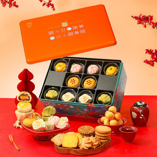 【国风糕点 | 雅觅糕点礼盒系列】精选优质食材，匠心配比制作，多款口味可选，包装精致美观，自享赠礼两相宜 商品图6