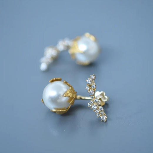 MONSHIRO 珍珠耳环（不可使用购物金） 商品图1