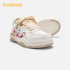 巴拉巴拉童鞋儿童休闲鞋女童春秋甜美透气小白鞋可拆梅花吊坠板鞋 商品缩略图1