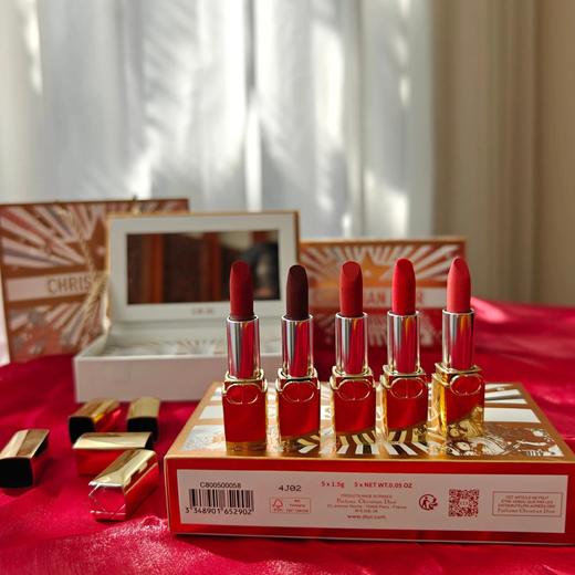 专属你们 dior 口红中样五件套盒1.5g×5支 商品图8