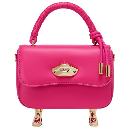 1004569530205  CHARLES&KEITH  女士趣味手提单肩包【紫红色】 商品图0