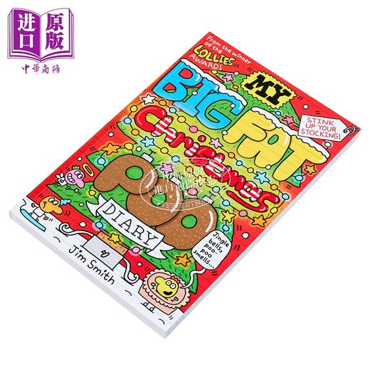 【中商原版】我的臭便便日记4 My Big Fat Christmas Poo Diary 英文原版 儿童绘本故事 图画小说 进口童书 Jim Smith 商品图1
