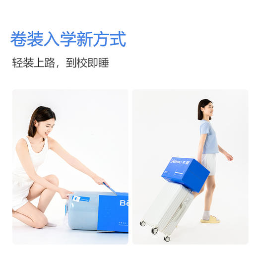 本屋创品A3深睡鲸垫记忆棉床垫软垫家用海绵垫子单人榻榻米租房宿舍学生床褥 商品图4