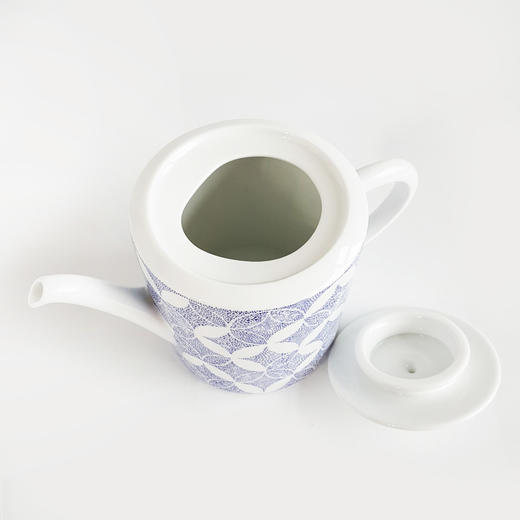 【全新】LV路易威登R95939蓝白花卉图案Constellation茶壶水壶 040126NJT03 商品图3