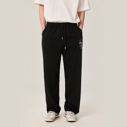 NPC潮牌潘玮柏MAD LOVE狂爱系列爱心印花休闲卫裤男潮流NP46SP09 商品图1