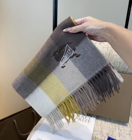 秋冬特惠💰240 巴宝莉高端重磅男士围巾 商品图3