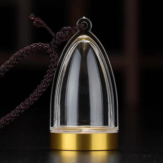 精美佛像嘎乌盒透明盒子吊坠项链挂件亚克力玻璃可打开装东西 商品图1