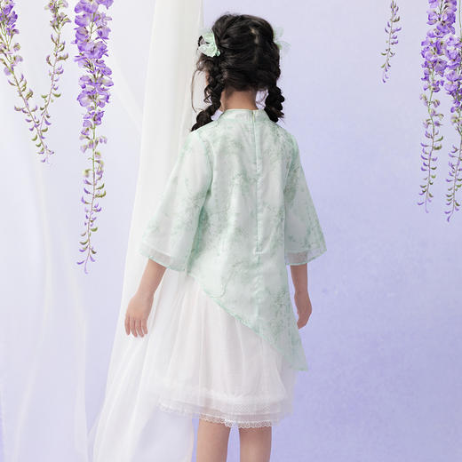 笛莎Deesha观山见女童连衣裙 商品图3