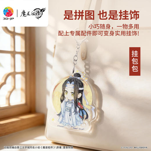 37片 造型挂饰拼图 HP1007 魔道祖师动画-藏花花 商品图4