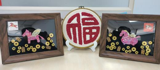 马年生肖文化课——DIY马年螺钿画 商品图0