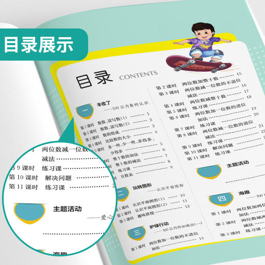 2026年春 【五四制青岛版】小学数学 1~5年级下册 1课3练 一二三四五年级 12345年级 商品图2